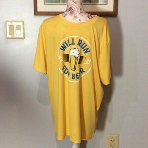 “WILL RUN FOR BEER” T-Shirt